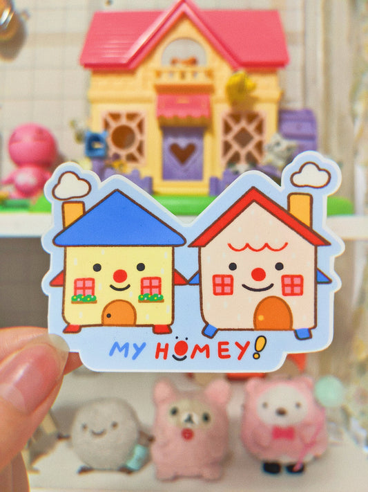 My Homey Sticker | Homies, house stickers, Cute Matte Sticker | Perfect for Laptop, iPad, Bottle, Journal, Deco  Sticker