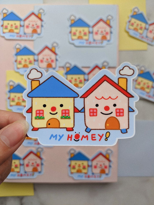 My Homey Sticker | Homies, house stickers, Cute Matte Sticker | Perfect for Laptop, iPad, Bottle, Journal, Deco  Sticker